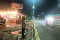 Antisipasi 3C dan Jaga Kamtibmas Tetap Kondusif, Polsek Pemulutan Laksanakan Patroli Malam