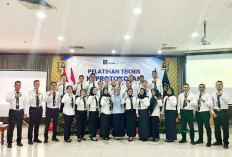 Perkuat Kompetensi Keprotokolan, Kanwil Kemenkum Sumsel Ikuti Pelatihan BPSDM