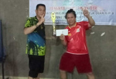 Haryadi Borong 2 Gelar Tenis Meja Pengkab PTMSI Ogan Ilir
