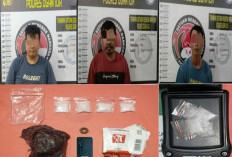 Terlibat Peredaran Barang Haram di Lapas Tanjung Raja, Satres Narkoba Polres Ogan Ilir Tindak 3 Warga Binaan