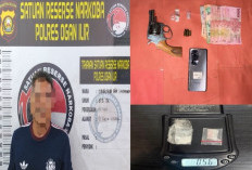 4 Hari Bebas, Resedivis di Ogan Ilir Kembali Ditangkap, Edarkan Sabu dan Simpan Senpi Rakitan