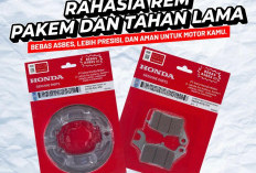 Jangan Asal Ganti, Ini Alasan Kampas Rem Honda Genuine Parts Disebut Lebih Aman