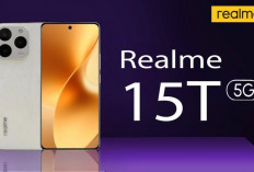 Smartphone Realme 15T 5G Mengusung Desain Premium dengan Kapasitas Baterai Besar 