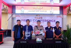 Polres OKI Amankan Warga Bakar Lahan di Tulung Selapan Ulu, Terancam 10 Tahun Penjara