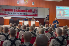 131 Calon Bintara SPN Polda Sumsel Dibekali Pencegahan Radikalisme oleh Densus 88