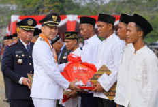 Warga Binaan Lapas Tanjung Raja Terima Remisi Umum HUT ke-81 RI, Bupati Ogan Ilir Serahkan SK Secara Simbolis