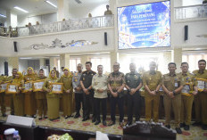 Dinas Damkarmat dan 9 OPD Terbaik Diganjar Penghargaan, Ratu Dewa: Jangan Tunda Kerja, Jangan Persulit Warga