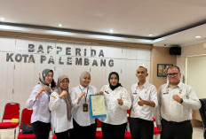 Kanwil Kemenkum Sumsel Dorong Pelindungan Hak Cipta Inovasi Daerah di Bapperida Palembang