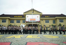 Halal Bihalal di Mako Polres OKI, Momentum Perkuat Sinergi dan Kekompakan