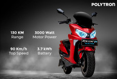 Rekomendasi Motor Listrik untuk Ojol, Polytron Fox R Garansi Baterai Seumur Hidup