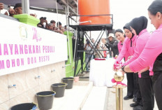 Sumur Warga Mulai Kering! Bhayangkari Sumsel Bangun 18 Sumur Bor di 10 Daerah