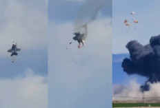 2 Jet Tempur AL AS Tabrakan saat Atraksi, Bagaimana Kondisi Awaknya?