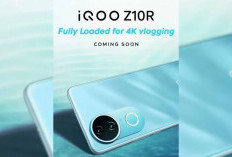 iQOO Z10R Mengusung Performa Tinggi serta Tampilan Desain Stylish 