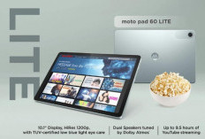 Moto Pad 60 Lite Pilihan Tablet Menawarkan Layar Premium Panel IPS LCD dengan Resolusi WUXGA 