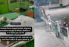 Kian Menggila, Detik-detik Aksi Pembegalan Sepeda Motor Milik Seorang Ustad di Palembang Terekam CCTV