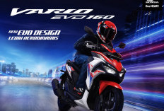  Honda Vario 160 dengan EVO Design Hadir, Tawarkan Tampilan Lebih Aerodinamis dan Agresif