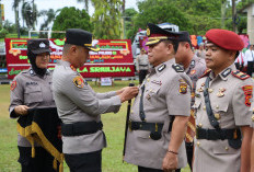 4 Perwira Polres Ogan Ilir Dimutasi, Kapolres Pimpin Upacara Sertijab