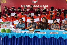 Perang Melawan Narkoba! Polda Sumsel Bongkar 25 Kasus, Puluhan Tersangka Diamankan