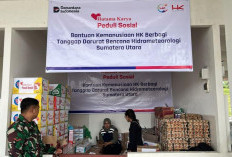 Hutama Karya Berbagi, Berikan Bantuan Kemanusiaan Bencana Banjir di Sumatera Utara
