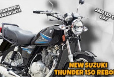 Kebangkitan Sang Raja Jalanan: Suzuki Thunder Reborn Meluncur dengan Gaya Retro Klasik