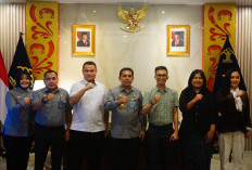 Audiensi Ikatan Notaris, Kakanwil Kemenkum Sumsel Bahas Pengawasan dan Kepatuhan Profesi Notaris