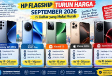 5 HP Flagship Turun Harga September 2026, Ini Daftar yang Mulai Murah