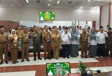 Sumarni Lepas Kafilah MTQ Muara Enim, Targetkan Masuk Tiga Besar