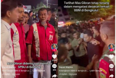 Sidak Kelangkaan BBM di Bengkulu, Wapres Gibran Malah Disambut Aksi Demo