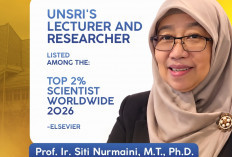 Prof Siti Nurmaini Masuk Jajaran Top 2 Scientist Worldwide 2026, Perkuat Reputasi Riset Unsri Tingkat Global