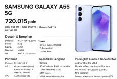 Samsung Galaxy A55 5G Andalkan Desain Premium, Kamera OIS, dan Skor AnTuTu Tangguh