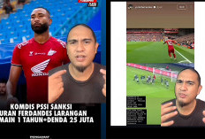 Ngeri Sanksi Buat Yuran Fernandes Kritik Tajam Wasit, Larangan Bermain 1 Tahun dan Denda Rp25 Juta