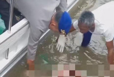 Jasad Wanita Paruh Baya Ditemukan Mengapung di Perairan Sungai Musi Palembang, Pakai Celana Pendek