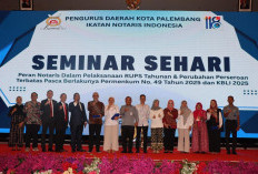 Hadiri Seminar INI, Kakanwil Kemenkum Sumsel Soroti Regulasi dalam Praktik Kenotariatan