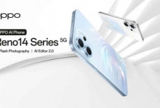 Ponsel Terbaru OPPO Reno 14 Series Mengusung Performa Tinggi dengan Desain Unik