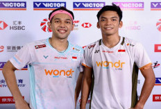 Tumbangkan Wakil Prancis, Fajar/Fikri Lolos ke Babak 16 Besar Kejuaraan Dunia 2026