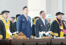 Menko AHY dan Wagub Cik Ujang Hadiri Wisuda ke-182 Unsri, Ajak Lulusan Jadi Penggerak Pembangunan