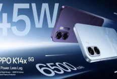 Oppo K14x 5G Usung Kapasitas Baterai Besar 6.500 mAh Dibalut Fitur Reserve Wired 