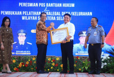 Gubernur  Herman Deru Antarkan Sumsel Raih Rekor Nasional Posbankum Terbanyak se-Indonesia