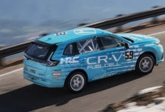 SEJARAH BARU, Honda CR-V Hidrogen Taklukkan Arena Balap Paling Ekstrem Pikes Peak 2025