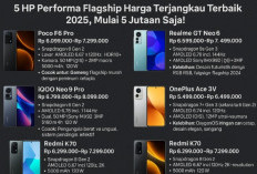 Top 5 HP Performa Flagship Harga Terjangkau Terbaik 2025, Mulai 5 Jutaan Saja!