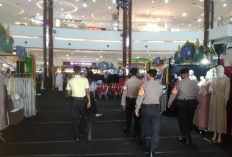 Operasi Ketupat Musi 2026, Polisi Patroli OPI Mall dan Pasar Gubah Palembang