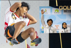 TOPS. Indonesia Raih 2 Emas di World Climbing Series Guiyang 2026, Rajiah dan Robby Naik Podium Tertinggi