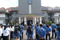 Kanwil Kemenkum Babel Tegaskan Komitmen Sosialisasi KUHP Baru dalam Apel Pagi