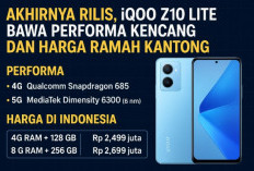 Akhirnya Rilis, iQOO Z10 Lite Bawa Performa Kencang dan Harga Ramah di Kantong