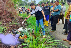 Diduga Laka Tunggal, Lansia Ditemukan Tergeletak Meninggal di Pinggir Jalan 