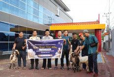 Kanwil Kemenkum Sumsel Berbagi Daging Kurban Iduladha 1446 H, Wujud Nyata Kepedulian Sosial