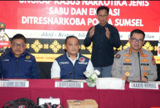 Polda Sumsel - Bea Cukai Sita 11.443 Ekstasi dan 1,3 Kg Sabu, Jaringan Narkoba Tambang Terbongkar