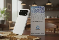 Tecno Camon 50 Pro Ditenagai Chipset Dimensity 7400 Ultimate dengan Kapasitas Baterai Besar 