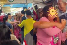 Seorang Wanita Rambut Pirang Diduga Curi Uang Pemilik Toko di Pasar Tanjung Raja Ogan Ilir, Nyaris Kena Amuk