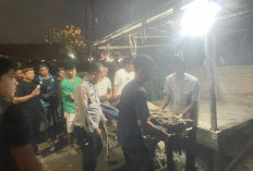 Polsek Tanjung Raja Bersama Warga, Evakuasi Pria Diduga ODGJ yang Ditemukan Tak Sadarkan Diri di Serijabo